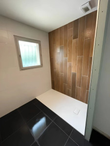 Photo de galerie - Rénovation complète salle d eau 