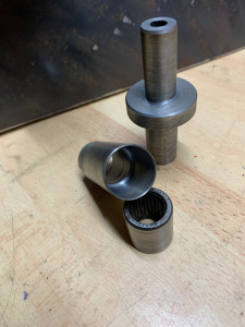 Photo de galerie - Usinage axe et entretoise 