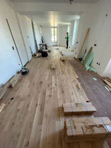 Photo de galerie - Pose de parquet - Revêtement de sol