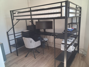 Photo de galerie - Montage d'un lit superposé suite a une demande d'un client sur talence 