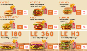 Photo de galerie - Menu Board