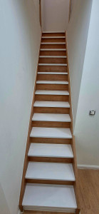 Photo de galerie - Renovation escalier en bois 