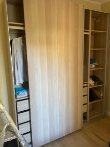 Photo de galerie - Dressing pax avec porte coulissante 