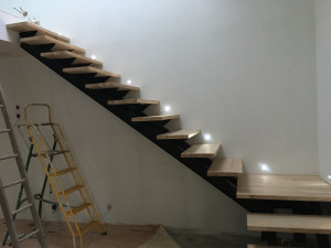 Photo de galerie - Fabrication maison plus posé d’escalier 
