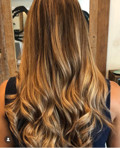 Photo de galerie - Balayage miel ?