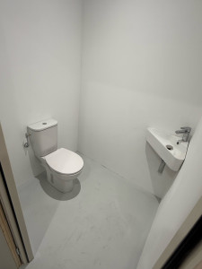 Photo de galerie - Installation wc+lave main 