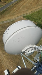 Photo de galerie - Installation FH Huawei IP MW 120