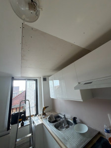 Photo de galerie - Réparation de plafond 