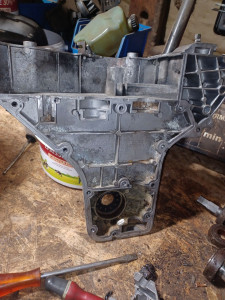 Photo de galerie - Remise en état de motobineuse viking HB585 
