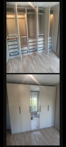 Photo de galerie - Montage dressing 