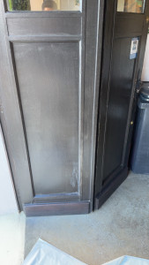 Photo de galerie - Avant d’appliquer la lasure