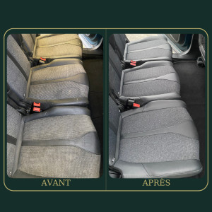 Photo de galerie - Nettoyage sièges véhicule