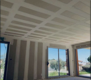 Photo de galerie - Joint placo ratissage ponçage 