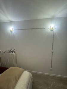 Photo de galerie - Installation deux lampes avec un interrupteur