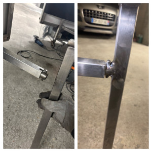 Photo de galerie - Réparation rapide inox 