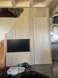 Photo de galerie - Tasseaux en bois décoratif 