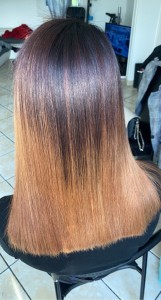 Photo de galerie - Lissage au tanin 