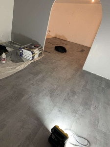 Photo de galerie - Pose de parquet - Revêtement de sol