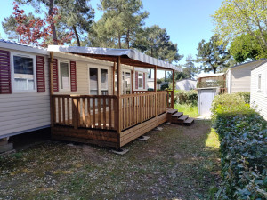 Photo de galerie - Terrasse 6.00m x 2.50m couverte 6.00m