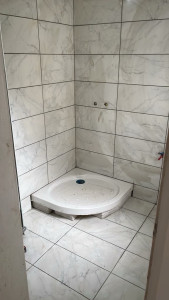 Photo de galerie - Carrelage sale de bain