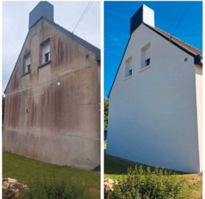 Photo de galerie - Décapage et Ravalement de peinture