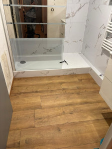 Photo de galerie - Installation douche.