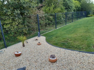 Photo de galerie - Clôture grillagée 