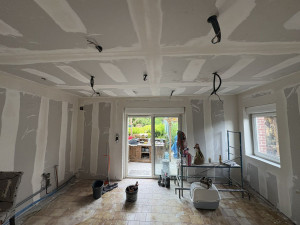 Photo de galerie - Plâtrerie - Murs - Plafonds