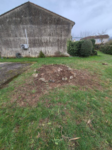 Photo de galerie - Rabbatage d'un massif 