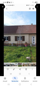 Photo de galerie - Nettoyage toiture résultat immédiat