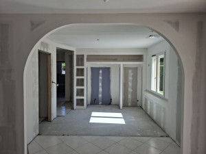 Photo de galerie - Réalisation arcade et niches