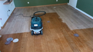 Photo de galerie - Ponçage parquet
