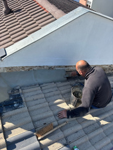 Photo de galerie - Cimentation du solin