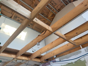 Photo de galerie - Reprise solivage pour étage 