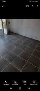 Photo de galerie - Pose de carrelage 