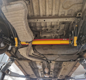 Photo de galerie - Remplacement train arrière + amortisseur arrière 