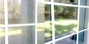 Photo de galerie - Avant/Apres vitres 