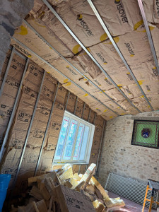 Photo de galerie - Réfection d’un gîte isolation 