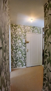 Photo de galerie - Pose papier peint apres