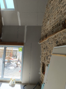 Photo de galerie - étriquage de BA13 