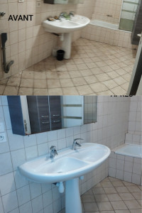 Photo de galerie - Avant après un nettoyage 