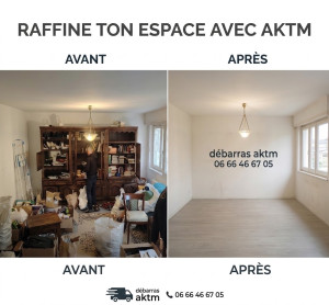Photo de galerie - Débarras et nettoyage d'un local 