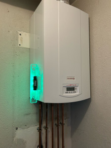 Photo de galerie - Remplacement chaudière murale au gaz chappee 