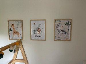 Photo de galerie - Installation de tableaux
