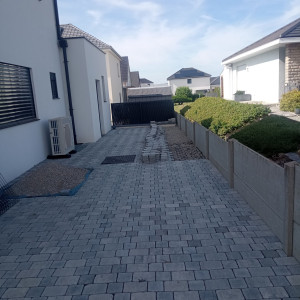 Photo de galerie - Pose de pavés 