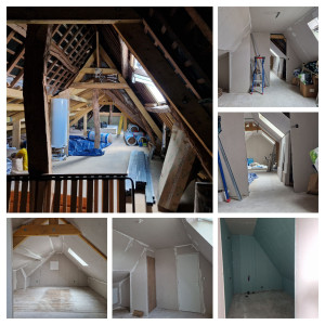 Photo de galerie - Plâtrerie - Murs - Plafonds