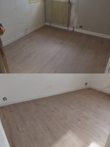 Photo de galerie - Pose de parquet - Revêtement de sol