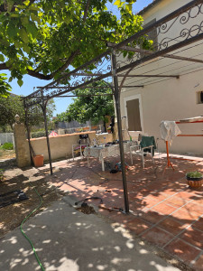 Photo de galerie - Pergolas construites sur place. Montage à la demande.