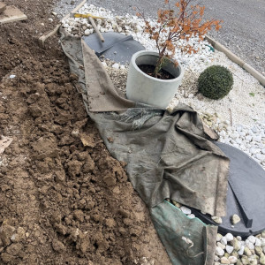 Photo de galerie - Petit réaménagement de l’espace jardin 