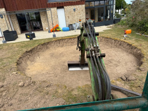 Photo de galerie - Terrassement piscine
